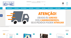 Desktop Screenshot of editoraeme.com.br
