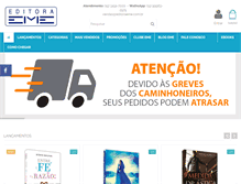 Tablet Screenshot of editoraeme.com.br